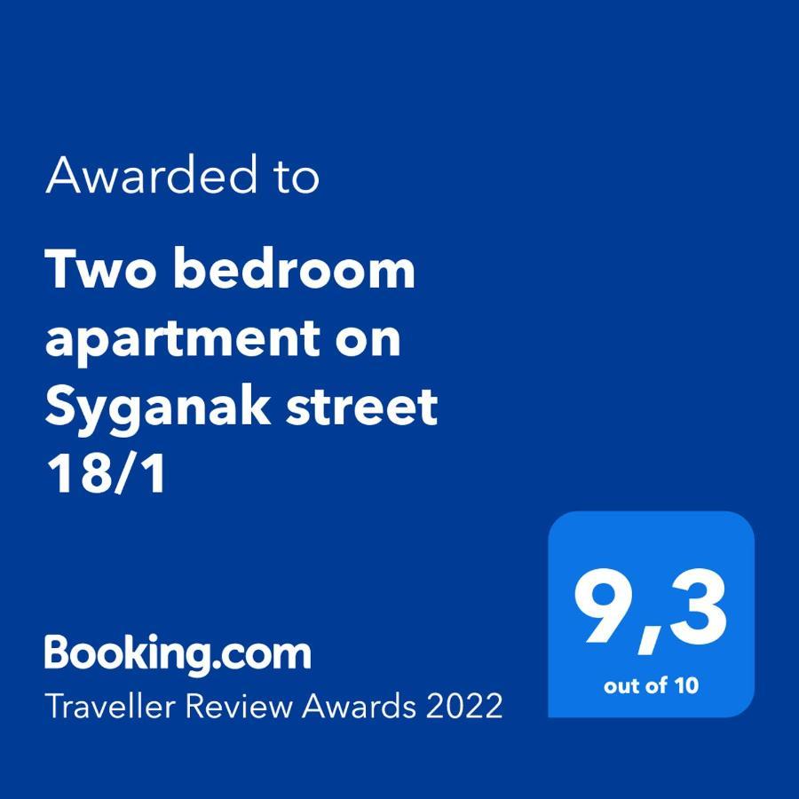 Two Bedroom Apartment On Syganak Street 64-1 阿斯坦纳 外观 照片